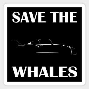 Save The Whale Sticker